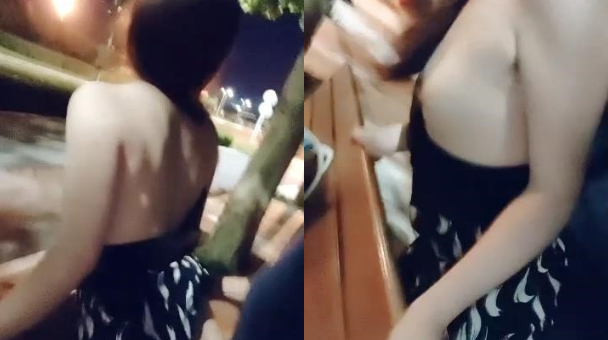 39947-马路边艹小女友，路过的摩托车都看到了，滴滴喇叭以示敬意！.png