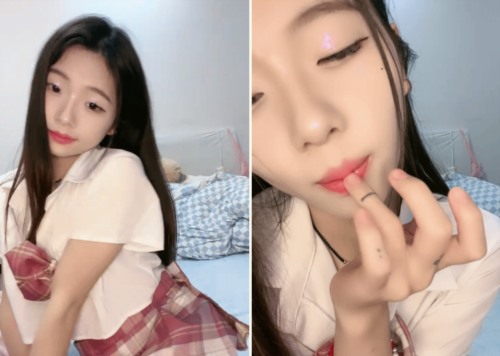 57032-纯欲系极品美少女！甜美又淫卝骚！JK装舔卝着手指喊爸爸，开档白丝卝袜，假diǎo跳卝蛋双管齐下抽卝插.jpg
