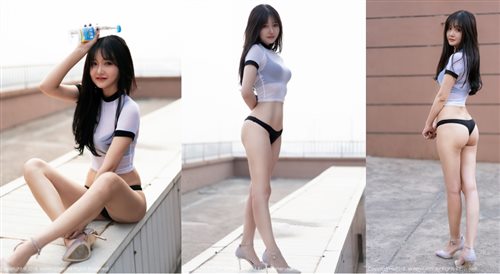 33270-秀人网高人气90后嫩模小美女Lala突破极限宾馆3P上下洞齐开怀旧风格.jpg