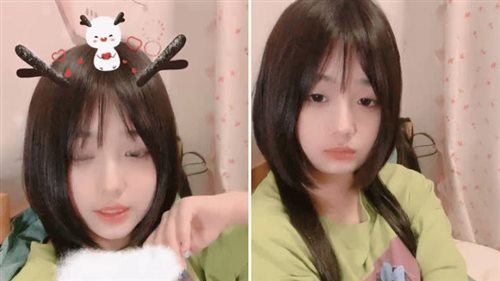 60821-甜美呆萌00后妹妹！新人刚下海！脱光光贫乳嫩穴，玻璃黄瓜插穴，猛捅插出大姨妈.jpg
